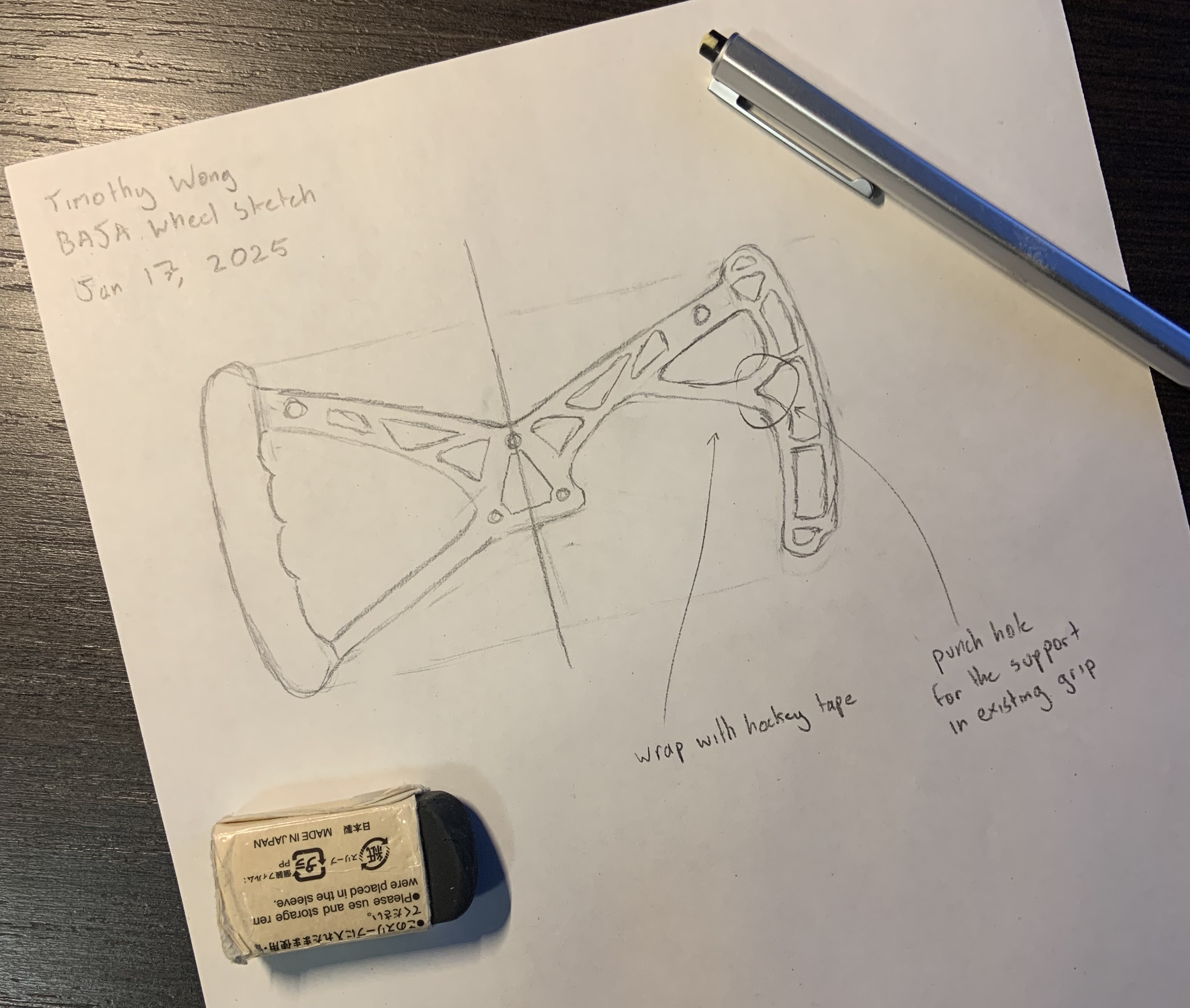 Steering Wheel Schematic
